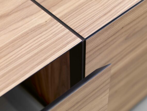 pure Sideboard Detail Holzoptik