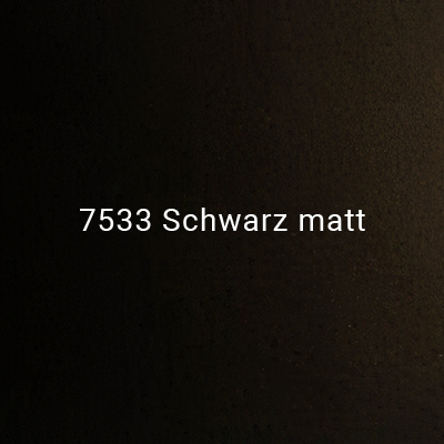 piu Untergestell 7533 Schwarz matt